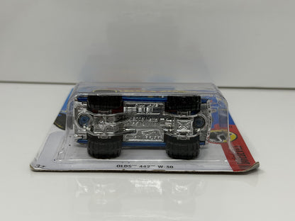 Hot Wheels HW Daredevils Oldsmobile 442 W-30 1:64 Diecast Blue