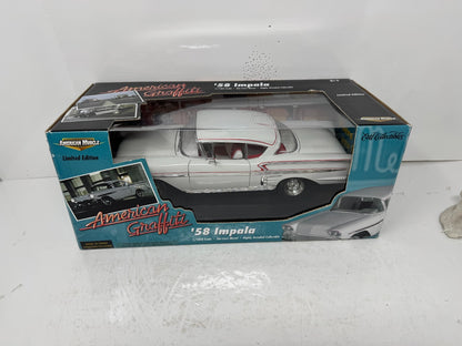 Ertl American Muscle 1958 Chevrolet Impala American Graffiti 1:18 Diecast