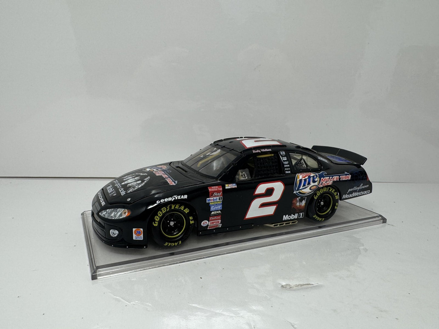 Action Nascar Rusty Wallace #2 Miller Lite Goo Goo Dolls Intrepid 1:24 Diecast