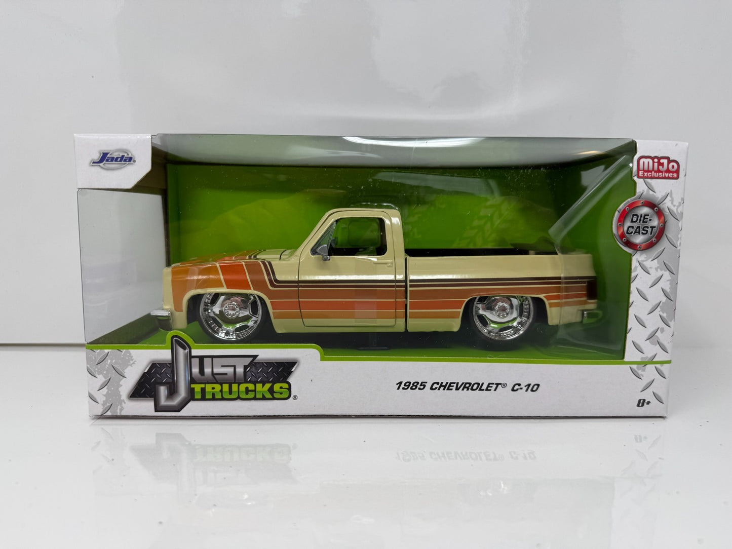 Jada Just Trucks 1985 Chevrolet C-10 Pickup MiJo Exclusive 1:24 Diecast