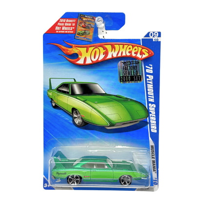 Hot Wheels Muscle Mania 1970 Plymouth Superbird 1:64 Diecast Factory Sealed