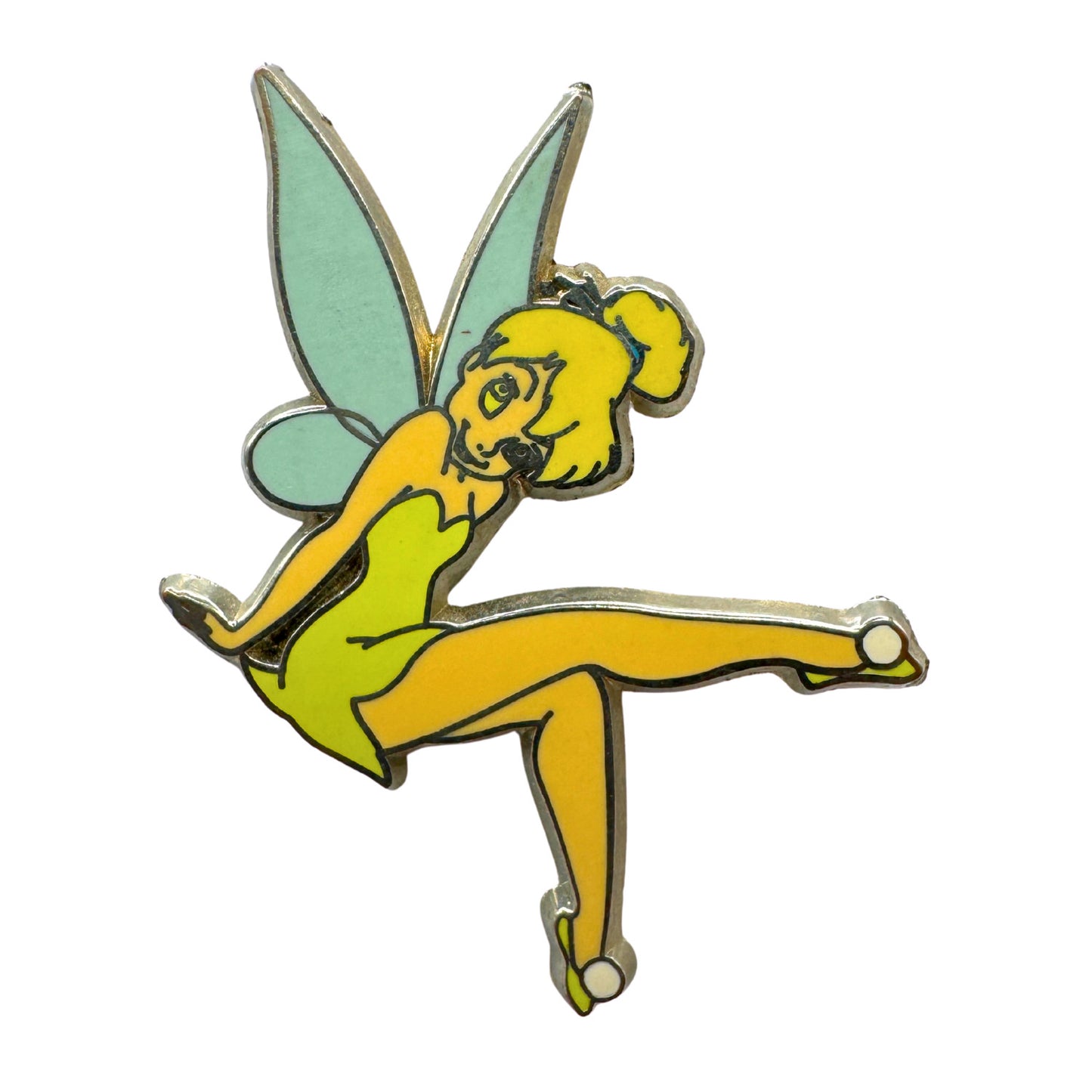 Jerry Leigh Disney Tinker Bell Sitting with Right Leg Raised Trading Pin DC1S13