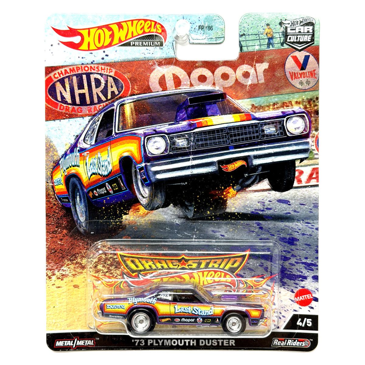 Hot Wheels Premium Drag Strip Demons 1973 Plymouth Duster 1:64 Diecast