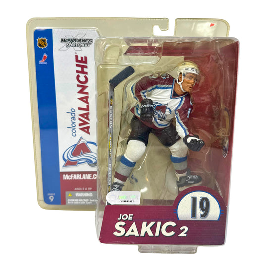 McFarlane NHL Joe Sakic Colorado Avalanche Series 9 Figure