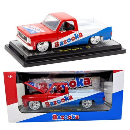 M2 Machines Bazooka 1973 Chevrolet Cheyenne 10 Squarebody 1:24 Diecast