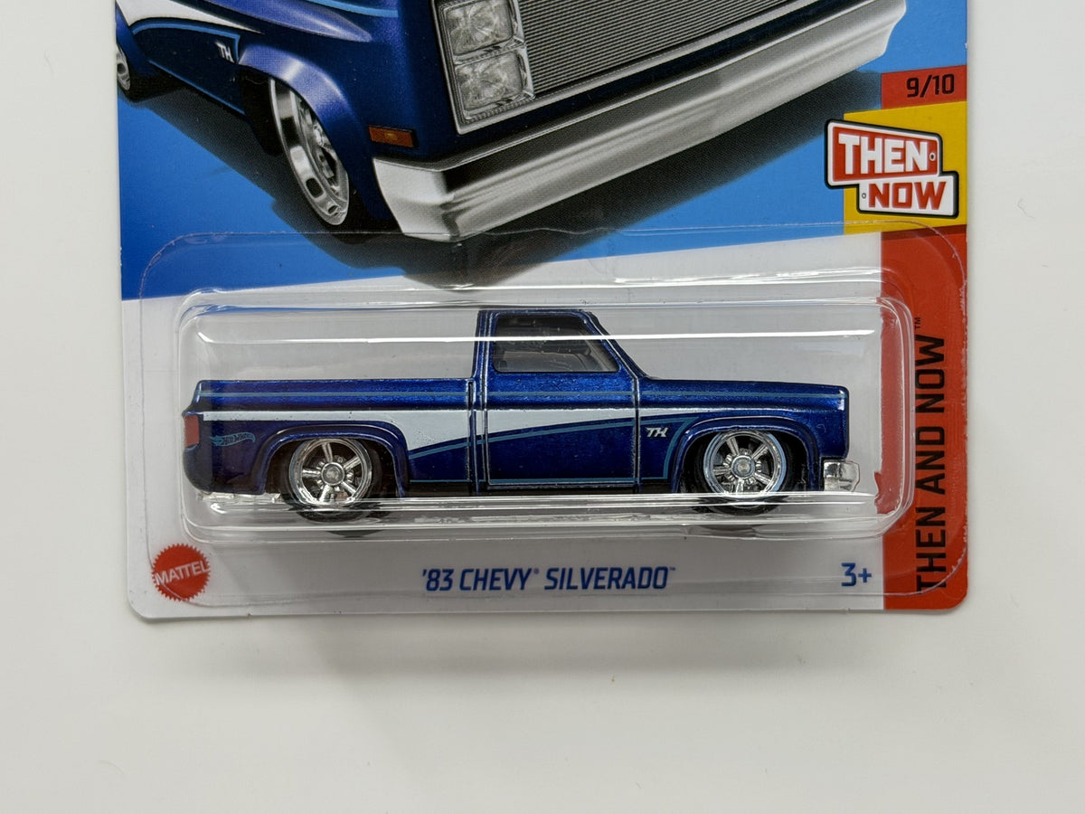 Hot Wheels Super Treasure Hunt 1983 Chevrolet Silverado 1:64 Diecast Blue