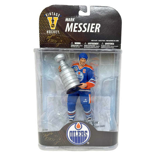 Mcfarlane NHL Legends Series 7 Mark Messier Edmonton Oilers (Blue) Jersey Figure