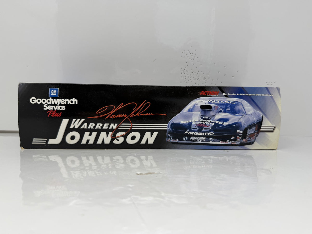Action NHRA Warren Johnson Goodwrench Pontiac Pro Stock 1:24 Diecast AUTO