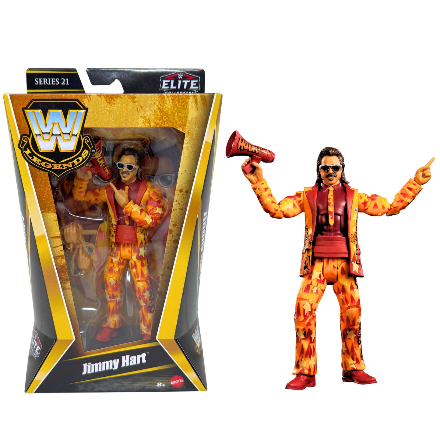 WWE Elite Collection Legends Series 21 Jimmy Hart Action Figure Mattel