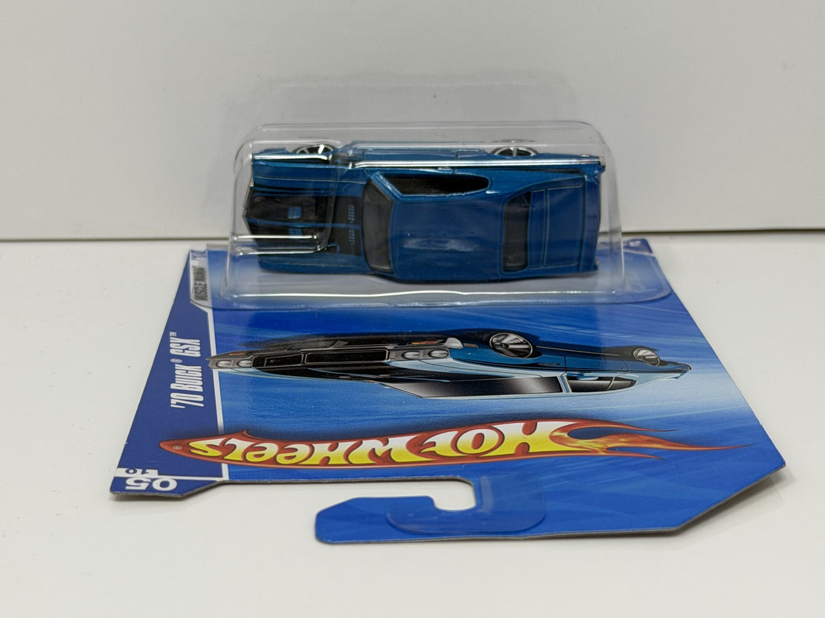 Hot Wheels Muscle Mania 1970 Buick GSX 1:64 Diecast Blue V1