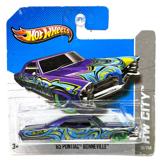 Hot Wheels HW City 1965 Pontiac Bonneville 1:64 Diecast Short Card