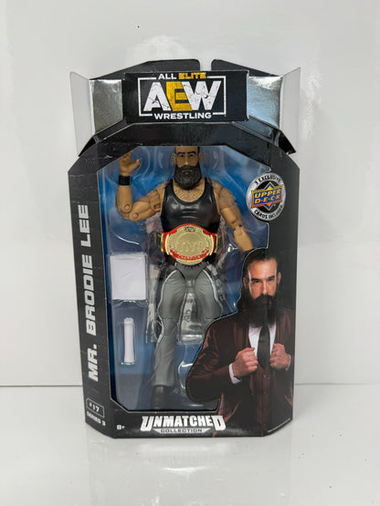 Jazwares AEW Unmatched Series 3 Mr. Brodie Lee Action Figure