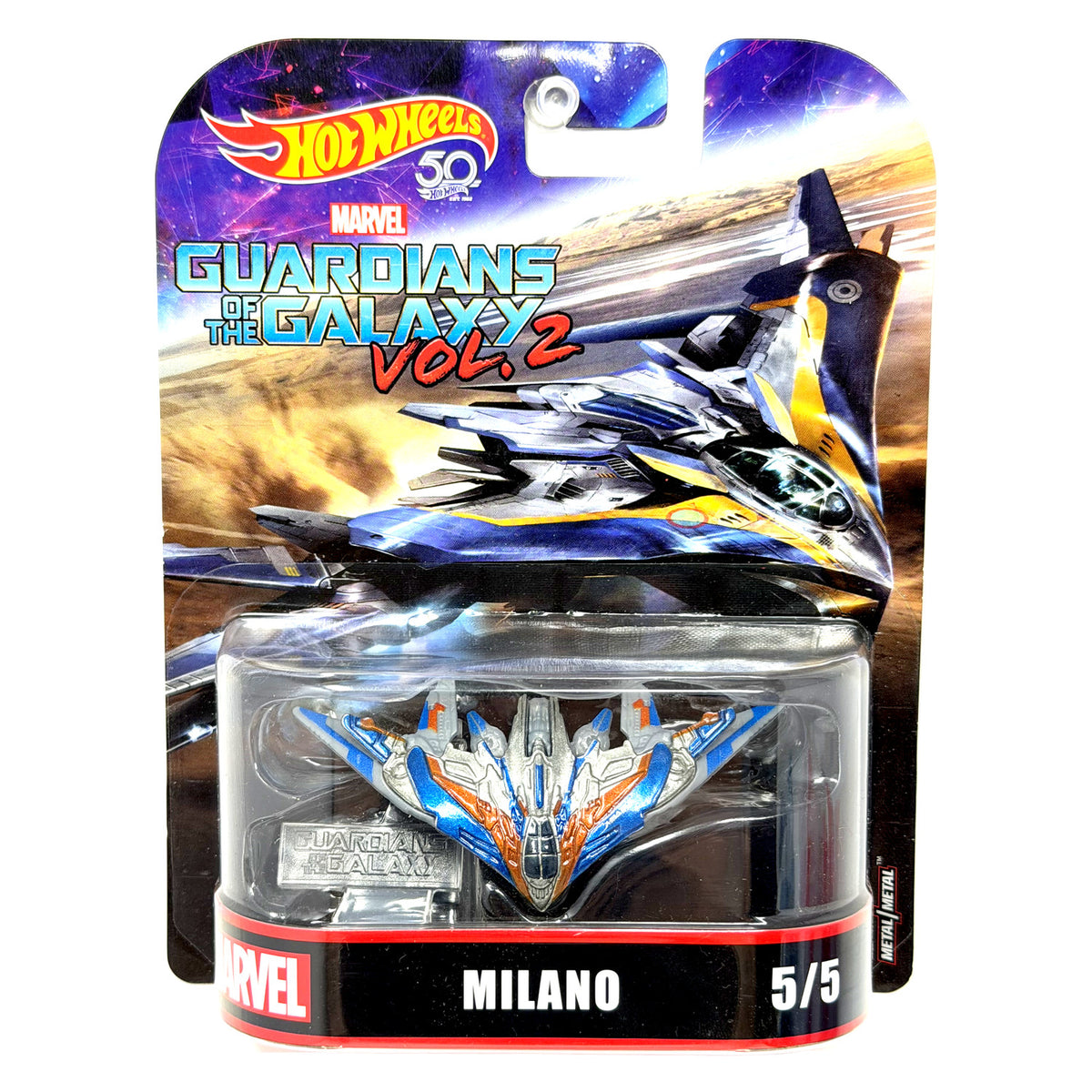 Hot Wheels Retro Entertainment Guardians of the Galaxy Vol 2 Milano 1:64 Diecast