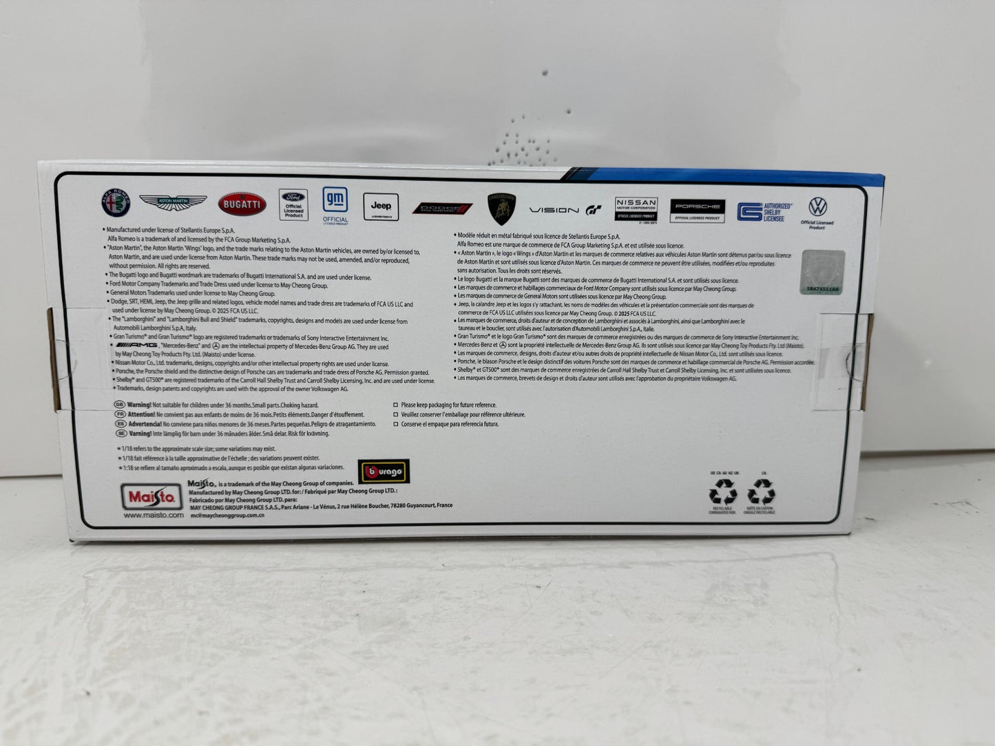 Maisto Lamborghini Temerario 1:18 Diecast Special Edition