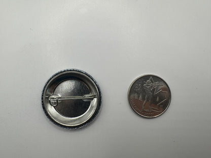 DC Dr. Fate Painfully Shy Pin-back Button UDT1