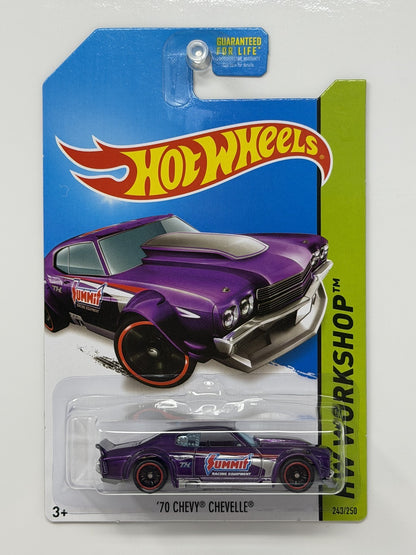 Hot Wheels Super Treasure Hunt 1970 Chevy Chevelle Performance 1:64 Diecast STH
