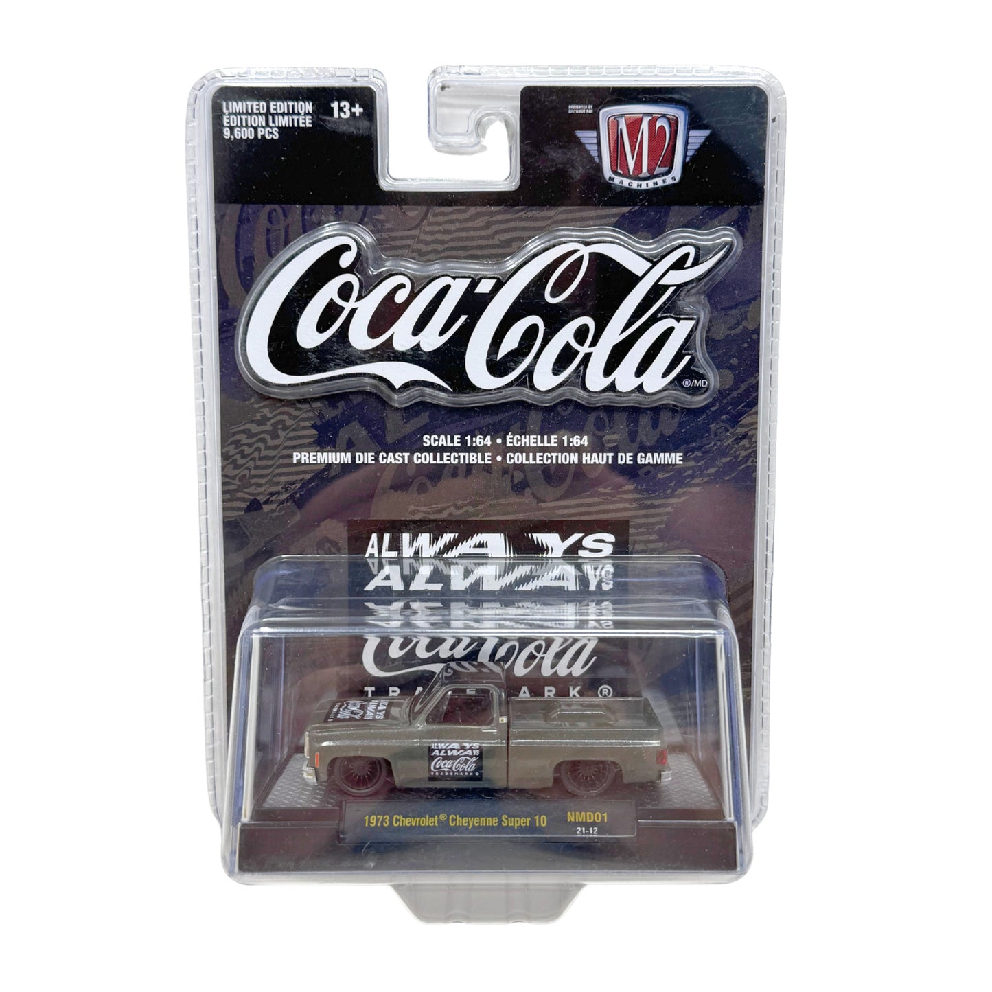 M2 Machines Coca-Cola 1973 Chevrolet Cheyenne Super 10 1:64 Diecast V2