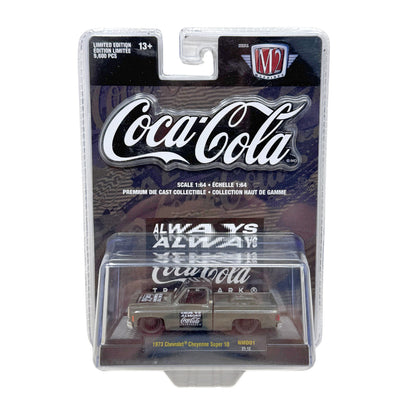 M2 Machines Coca-Cola 1973 Chevrolet Cheyenne Super 10 1:64 Diecast V2