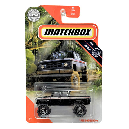 Matchbox MBX Jungle 1968 Dodge D200 1:64 Diecast