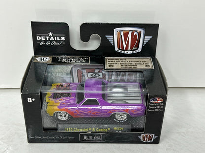 M2 Machines 1970 Chevrolet El Camino Auto-Vault Flames 1:64 Diecast