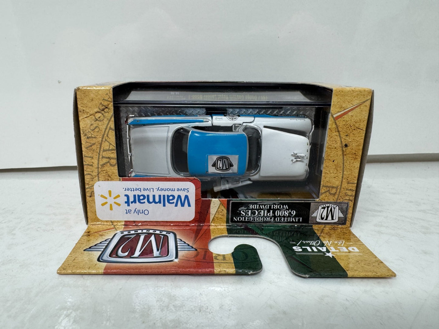 M2 Machines 1957 Dodge Custom Royal Lancer Rally Historico 1:64 Diecast