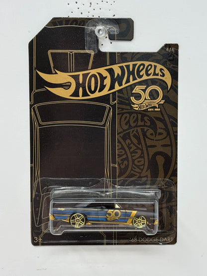 Hot Wheels Black & Gold 1968 Dodge Dart 1:64 Diecast