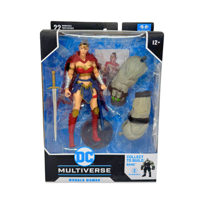 McFarlane DC Multiverse Last Knight Wonder Woman Figure w/ Bane BAF