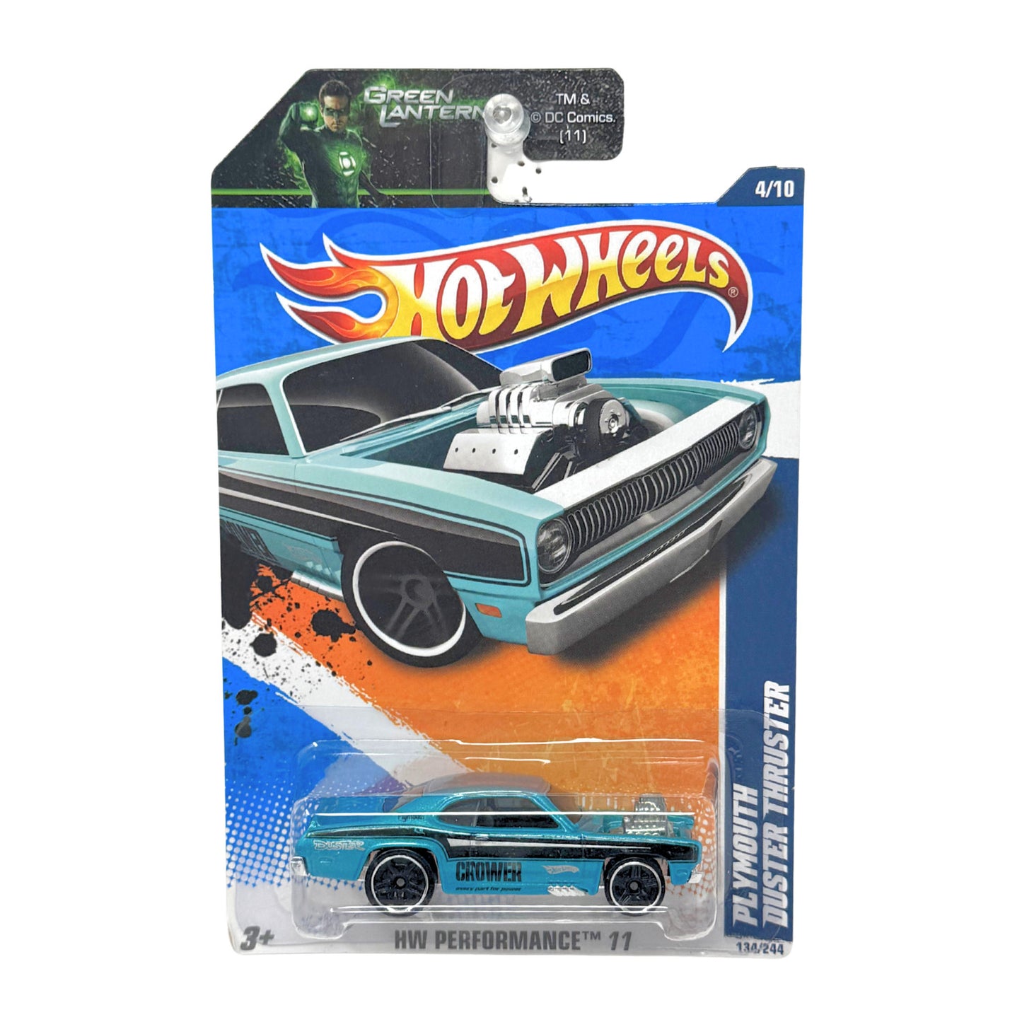 Hot Wheels Performance Plymouth Duster Thruster 1:64 Diecast Blue