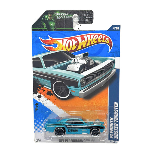 Hot Wheels Performance Plymouth Duster Thruster 1:64 Diecast Blue