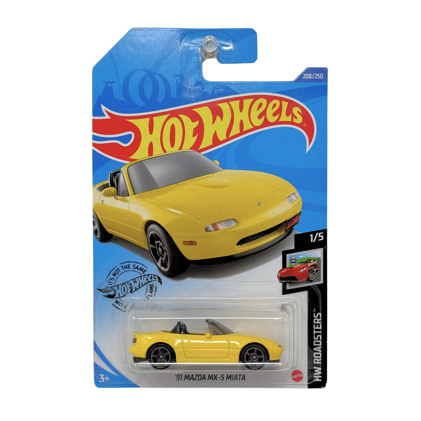 Hot Wheels Roadsters 1991 Mazda MX-5 Miata 1:64 Diecast