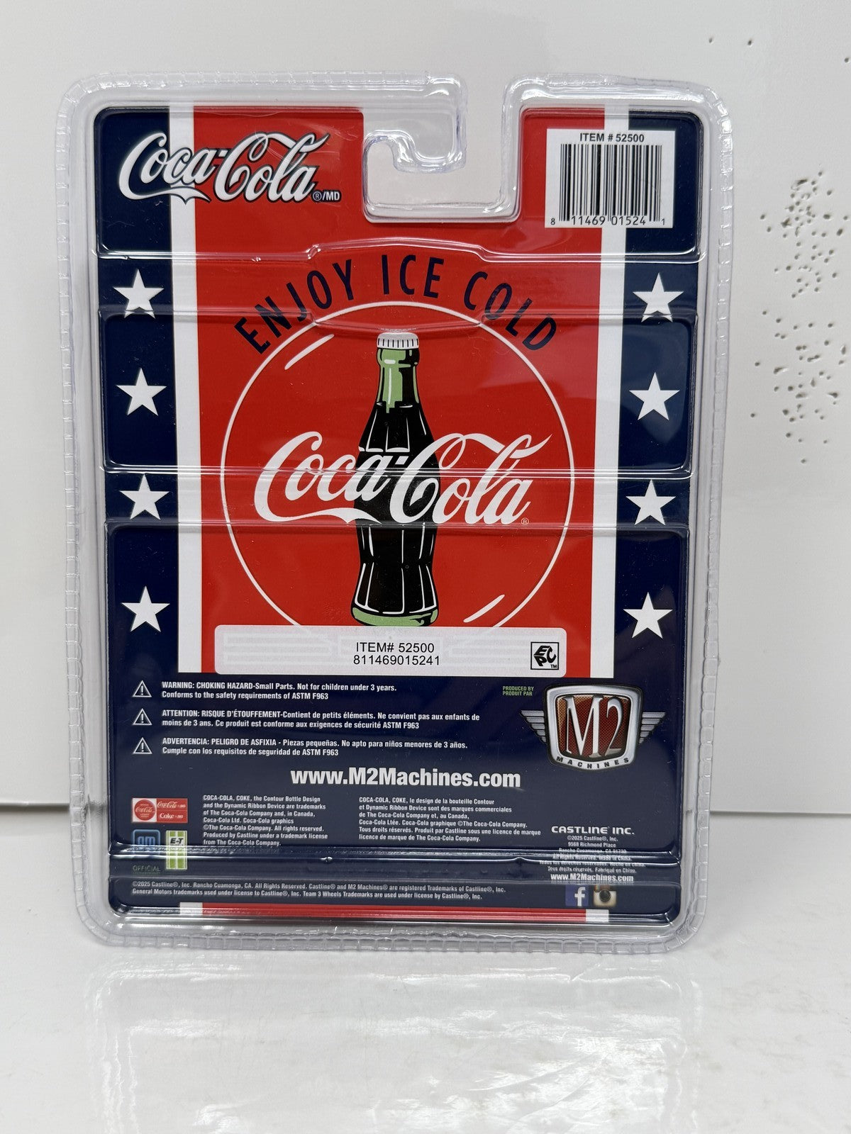 M2 Machines Coca-Cola 1976 GMC Sierra Grande 15 Custom 1:64 Diecast