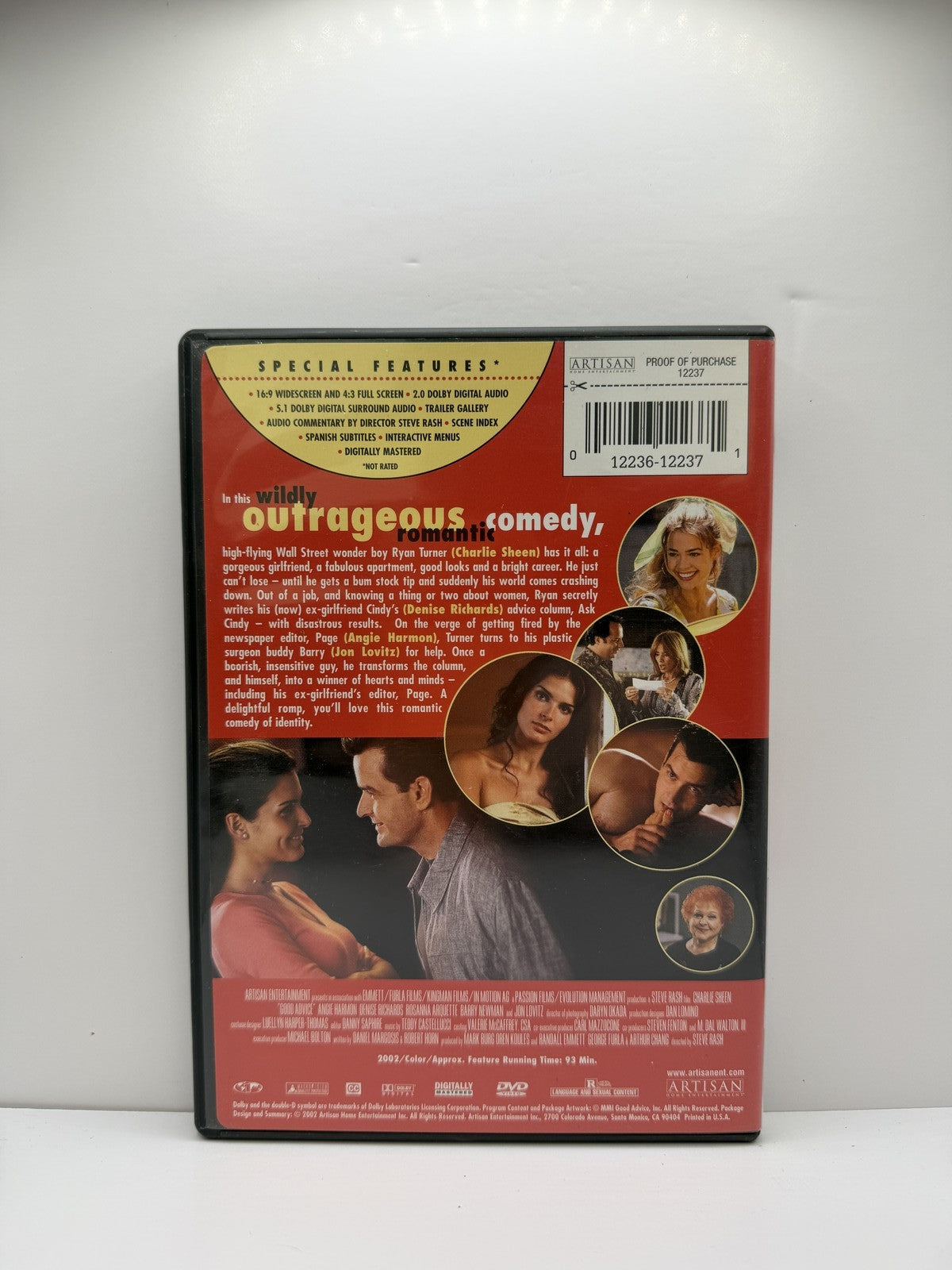 Good Advice (DVD) Charlie Sheen Comedy