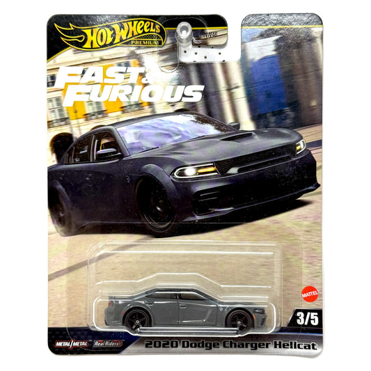 Hot Wheels Premium Fast & Furious 2020 Dodge Charger Hellcat 1:64 Diecast