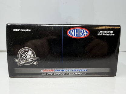 Action NHRA Ashley Force Castrol 2010 Ford Mustang Color Chrome 1:24 Diecast