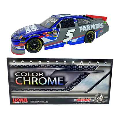 Lionel NASCAR Kasey Kahne #5 Farmers Insurance Color Chrome 2012 1:24 Diecast