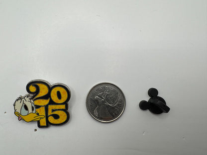 Disney Parks 2015 Dated Booster Donald Duck Trading Pin DC2S12