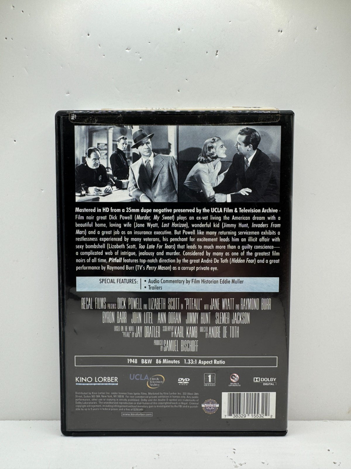 Pitfall (DVD) Film Noir