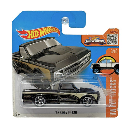 Hot Wheels HW Hot Trucks 1967 Chevy C10 1:64 Diecast Short Card