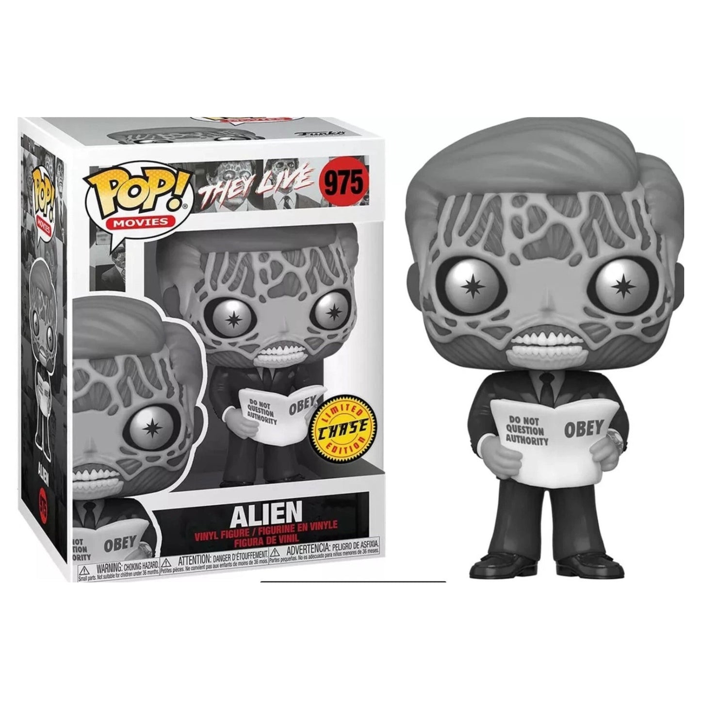 Funko Pop! Movies They Live #975 Alien Chase Vinyl Figure