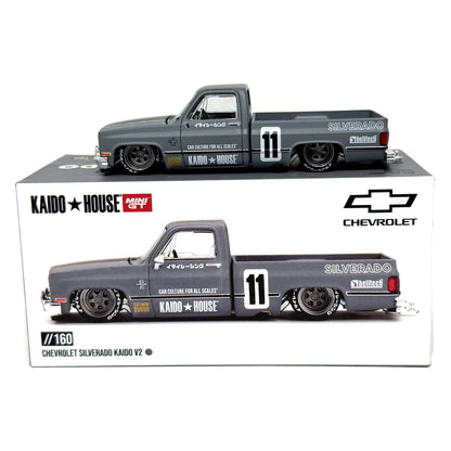 Kaido House Mini GT Chevrolet Silverado Kaido V2 1:64 Diecast