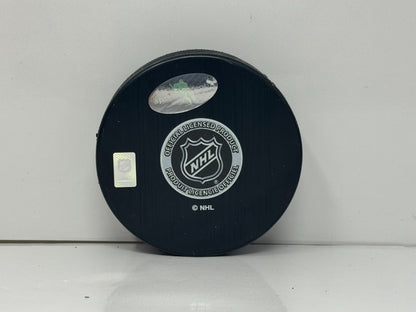 Doug Favell Toronto Maple Leafs Signed NHL Autograph Puck Silver Auto