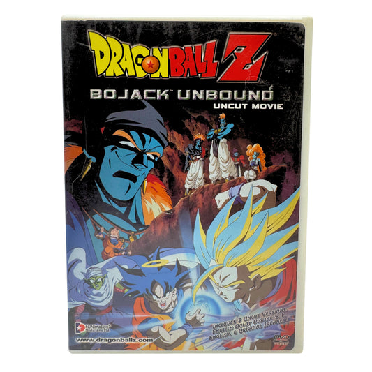 Dragon Ball Z Bojack Unbound (DVD) DBZ Anime