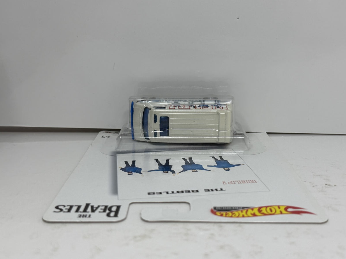 Hot Wheels Premium Beatles Help! Custom GMC Panel Van 1:64 Diecast Real Riders