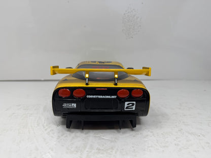 Action Racing #2 Ron Fellows GM 2001 Corvette C5R RACED VERSION 1:18 Diecast