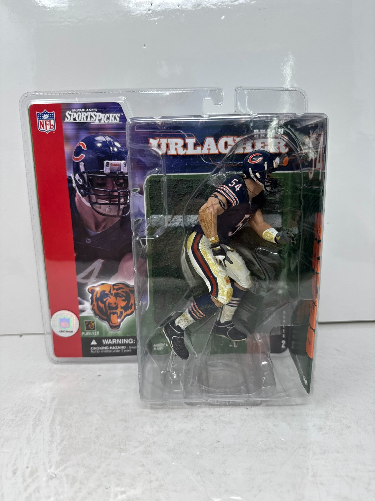 McFarlane NFL Brian Urlacher Chicago Bears Series 2 Dirty Variant Figure
