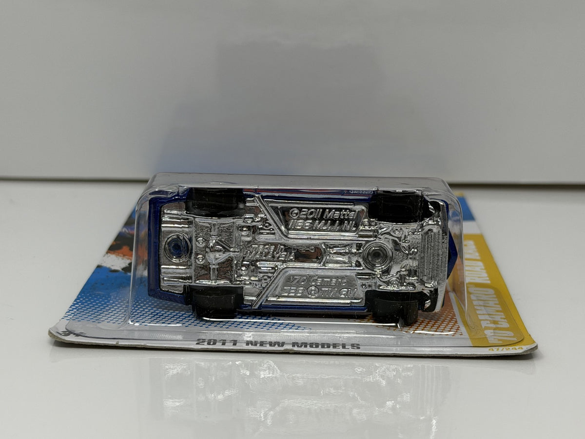 Hot Wheels 2011 New Models 1970 Chevrolet Camaro Road Race 1:64 Diecast Blue