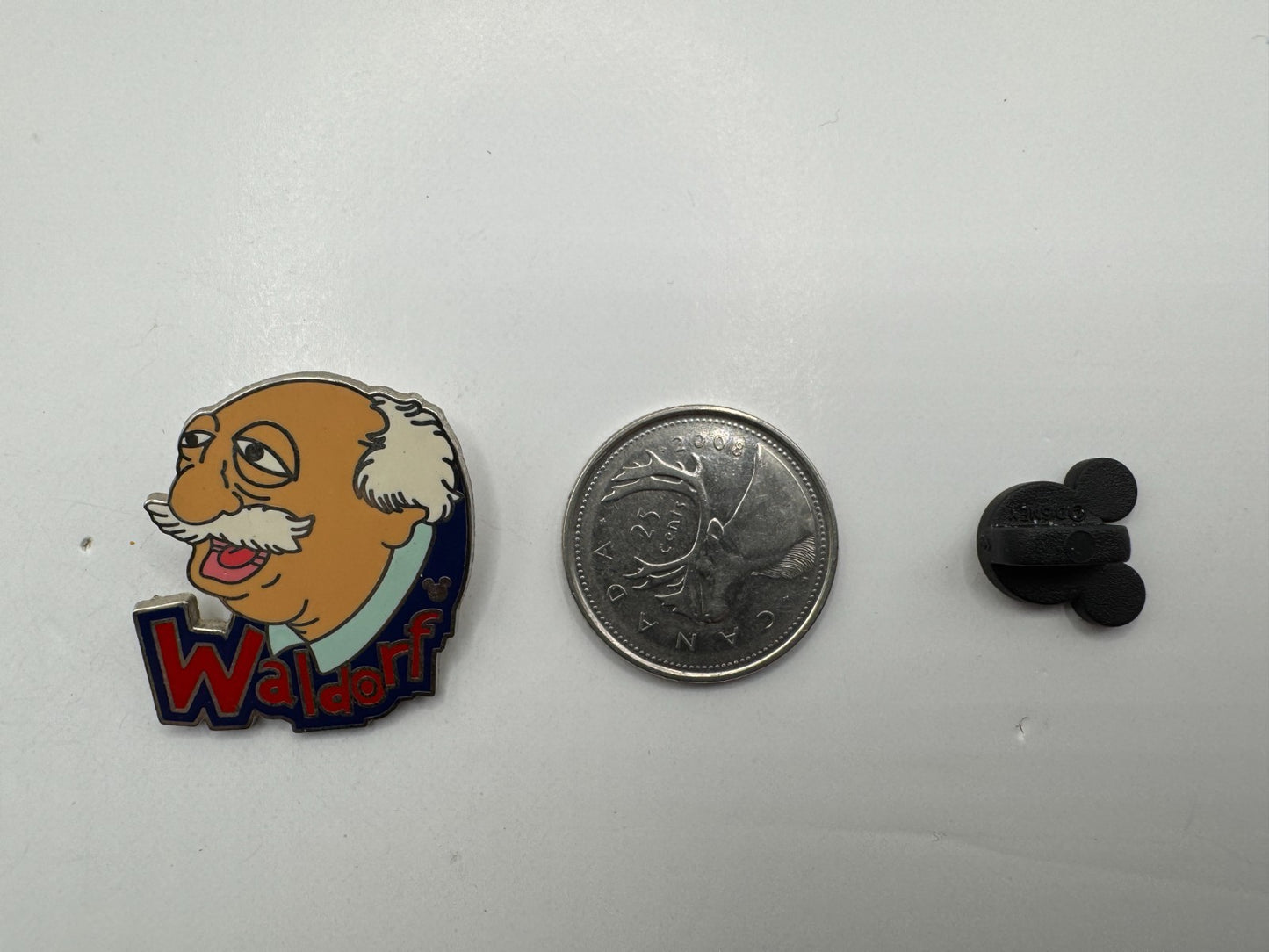 WDW Disney Waldorf Muppets Hidden Mickey Trading Pin DC1S8