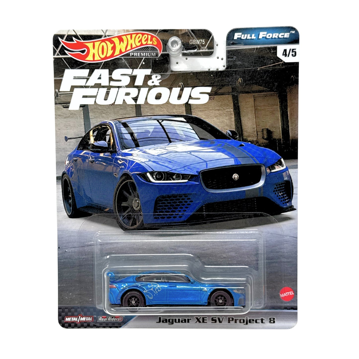Hot Wheels Premium Fast & Furious Jaguar XE SV Project 8 1:64 Diecast