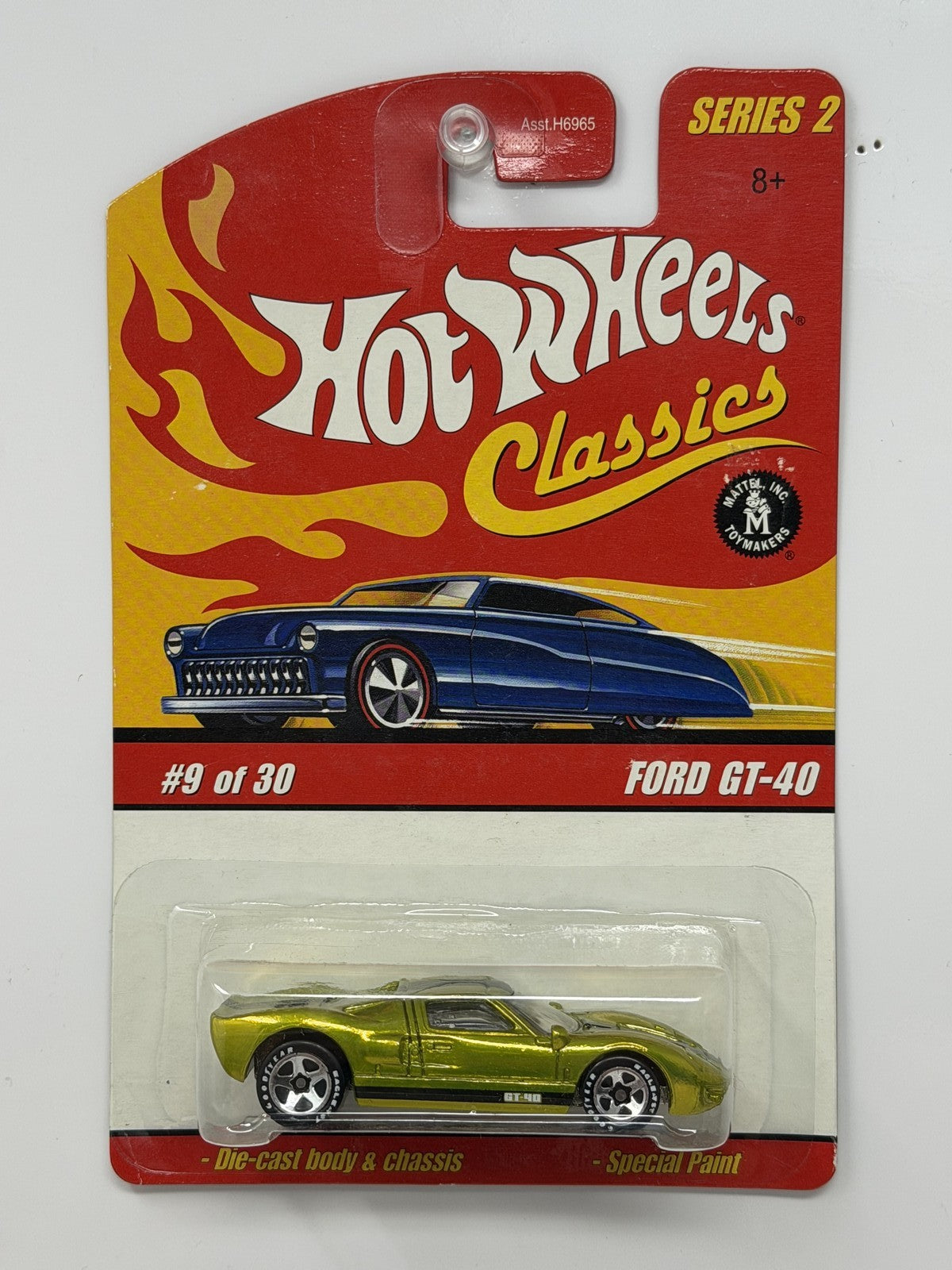 Hot Wheels Classics Series 2 Ford GT-40 Spectraflame 1:64 Diecast Antifreeze