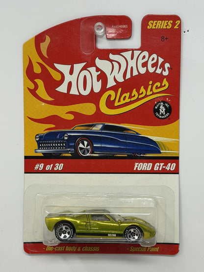 Hot Wheels Classics Series 2 Ford GT-40 Spectraflame 1:64 Diecast Antifreeze